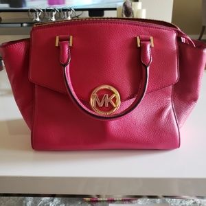 Pink Michael Kors handbag